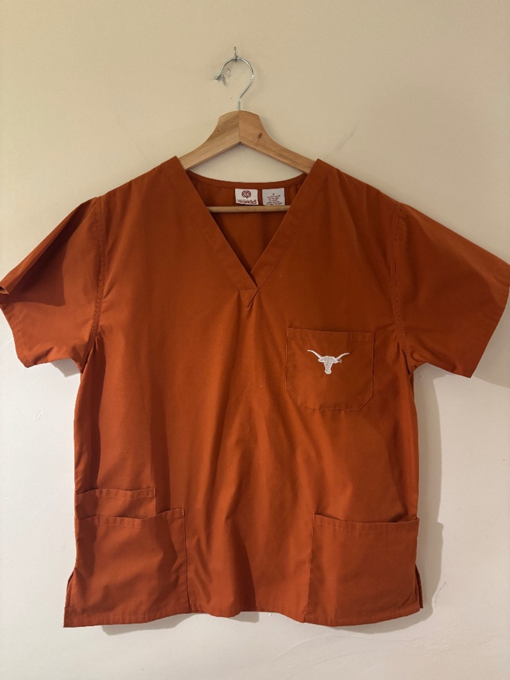 Texas Longhorns branded UNISEX scrubs
